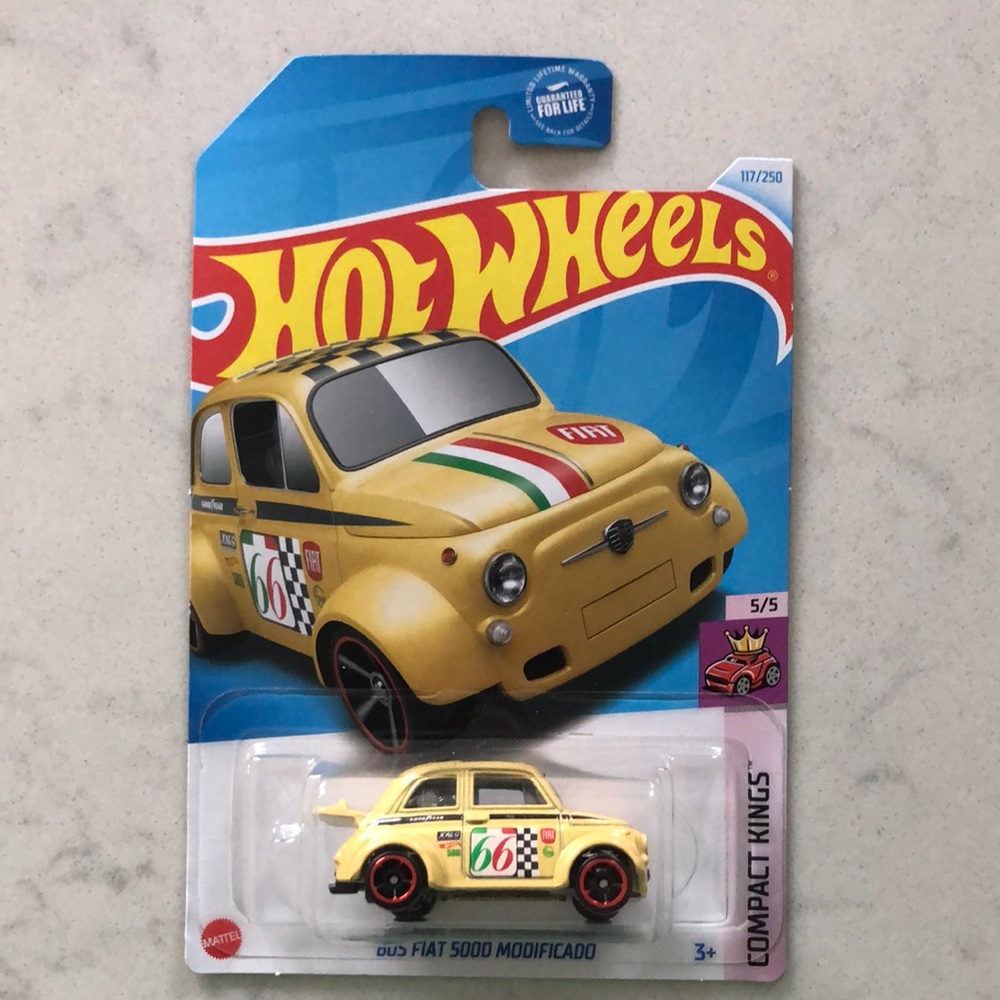 Fiat 500D Modificado Compact Kings Toy Car